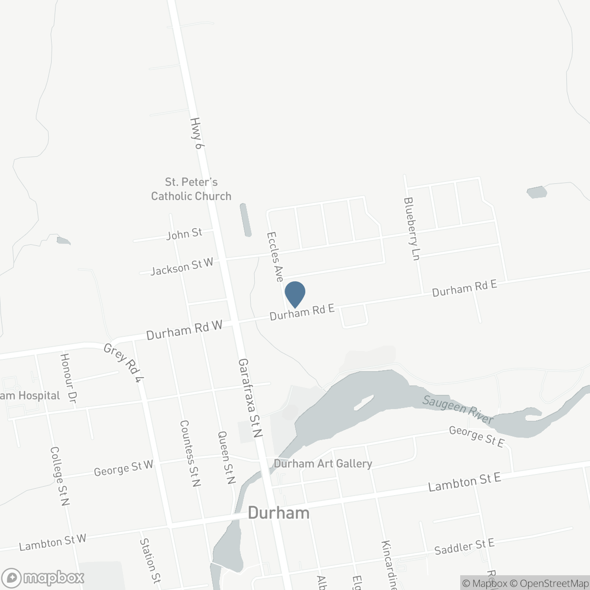 111 ECCLES AVENUE, Durham, Ontario N0G 1R0